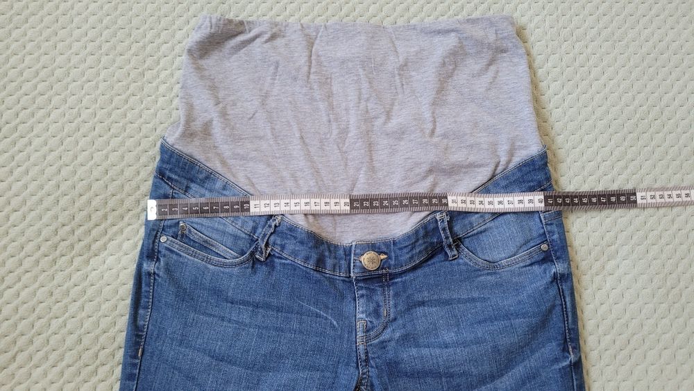Spodnie jeansy ciążowe skinny r 38