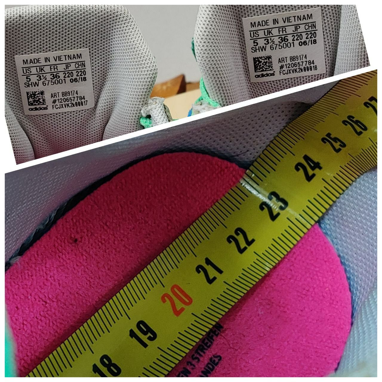 Buty r.36 Adidas Falcon BB9174 damskie zamszowe