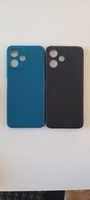 Чохол для Xiaomi Redmi 12 5G в чорному та синьому кольорі