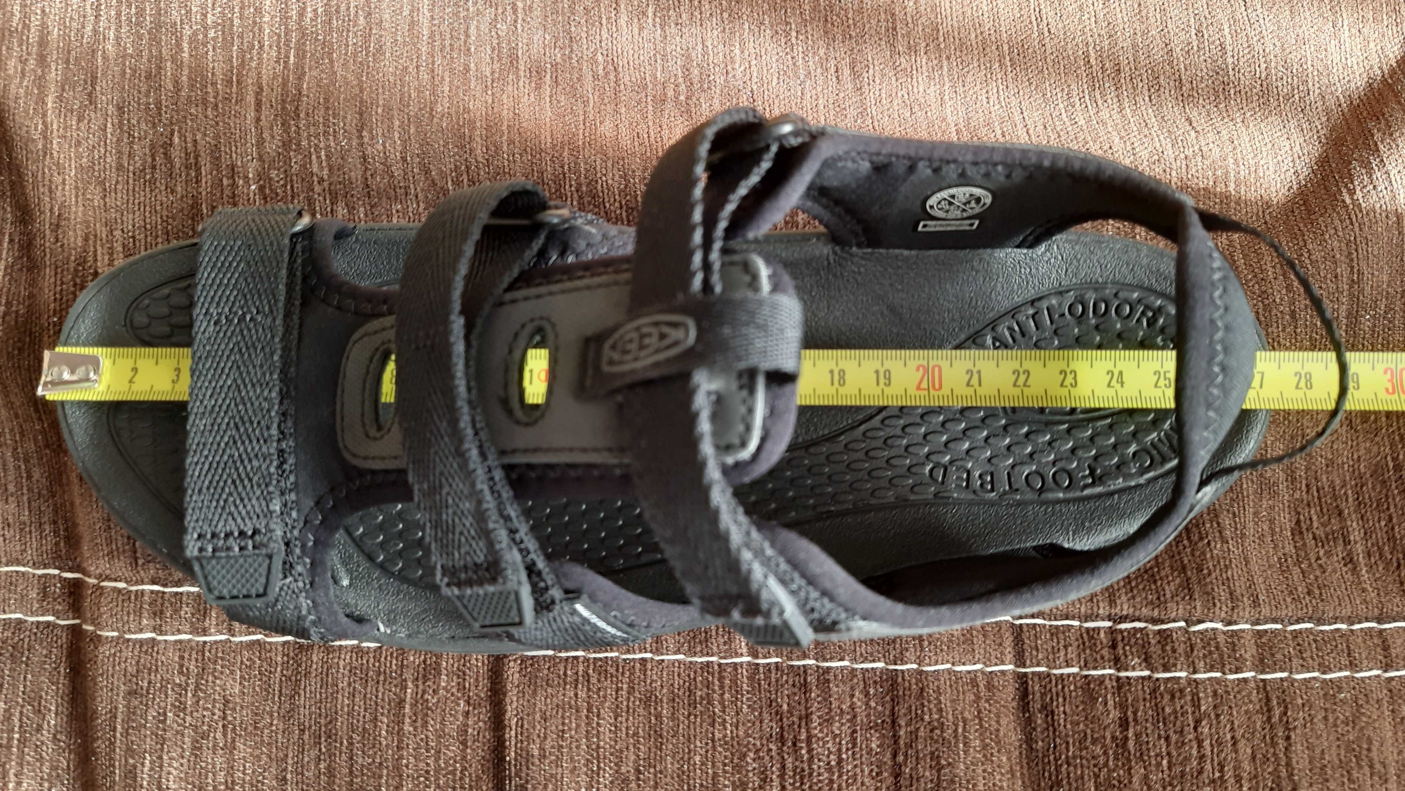 Sandały damskie KEEN Astoria West Open Toe Black/Black 41 nowe