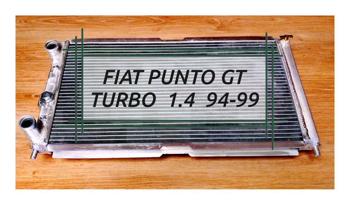 Radiador Fiat Punto GT Turbo 176 1.4 de 94 a 99