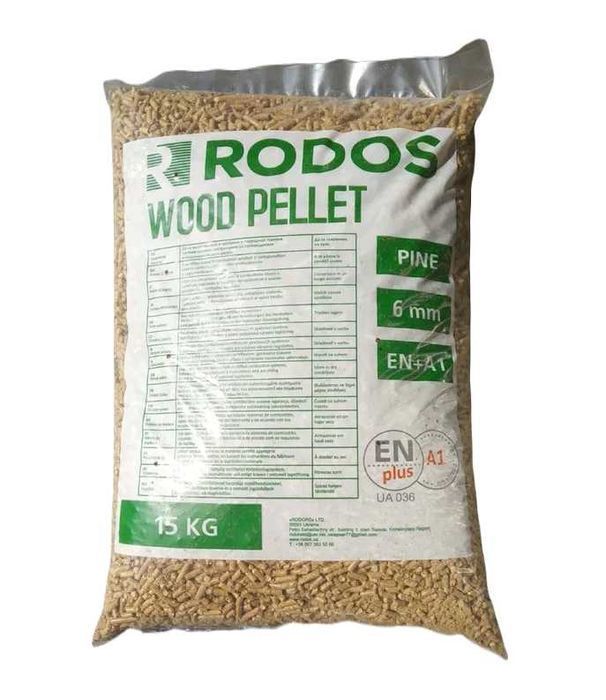 Pellet drzewny RODOS certyfikowany A1 / EN Plus 6mm wysoka jakość