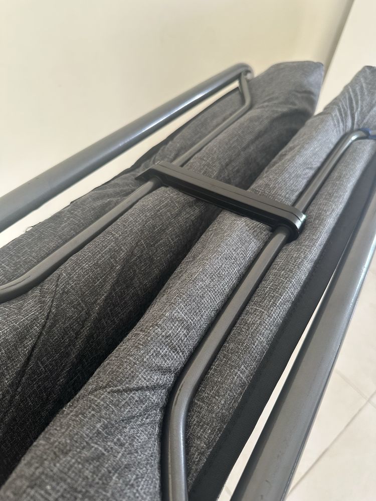 Cama dobravel solteiro c/colchao