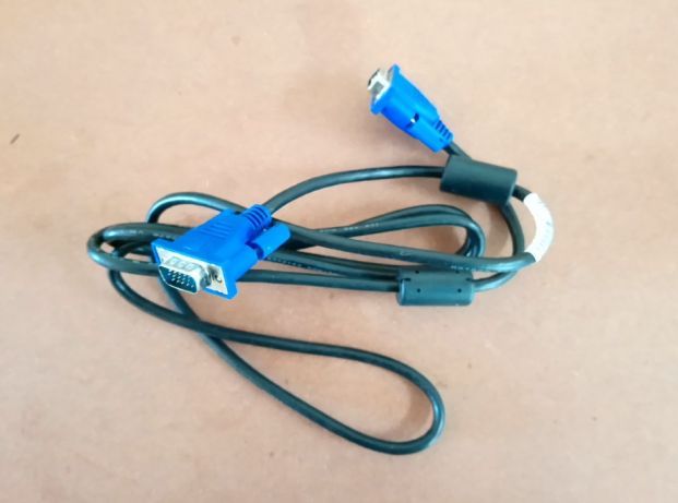 Cabos VGA, DVI para monitor PC