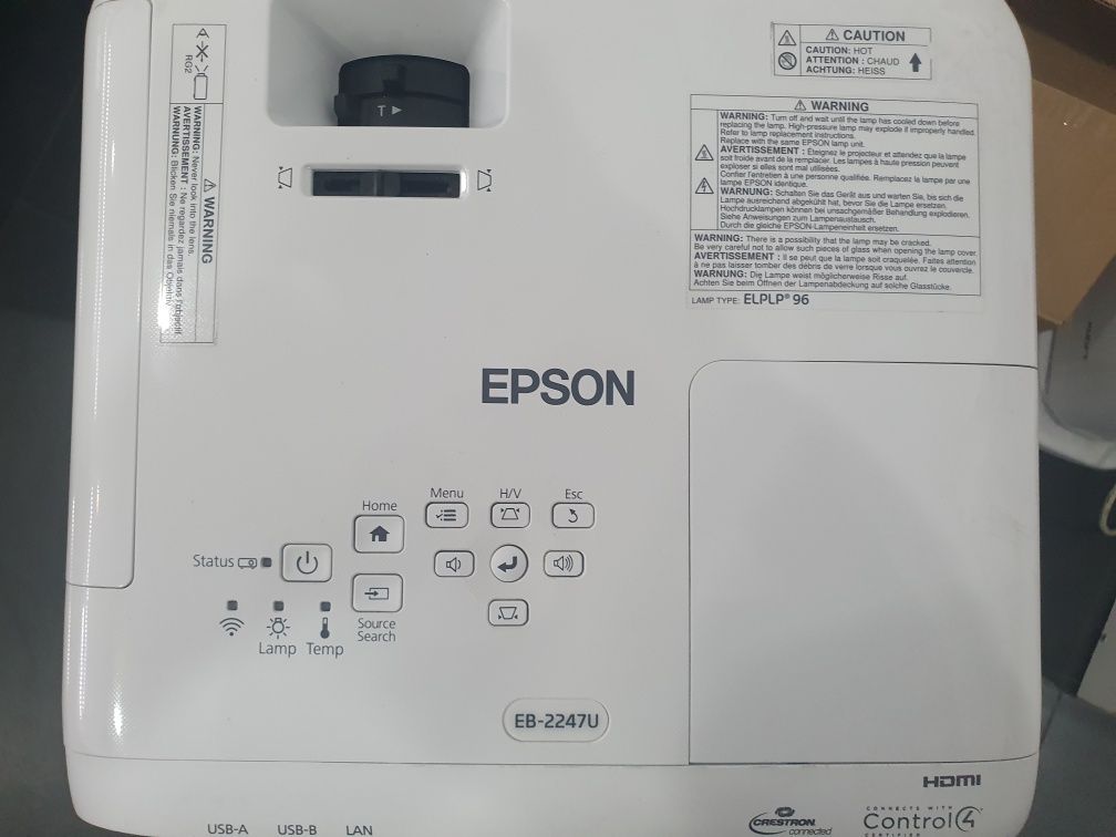 Projector Epson EB-2247u com Lampada NOVA