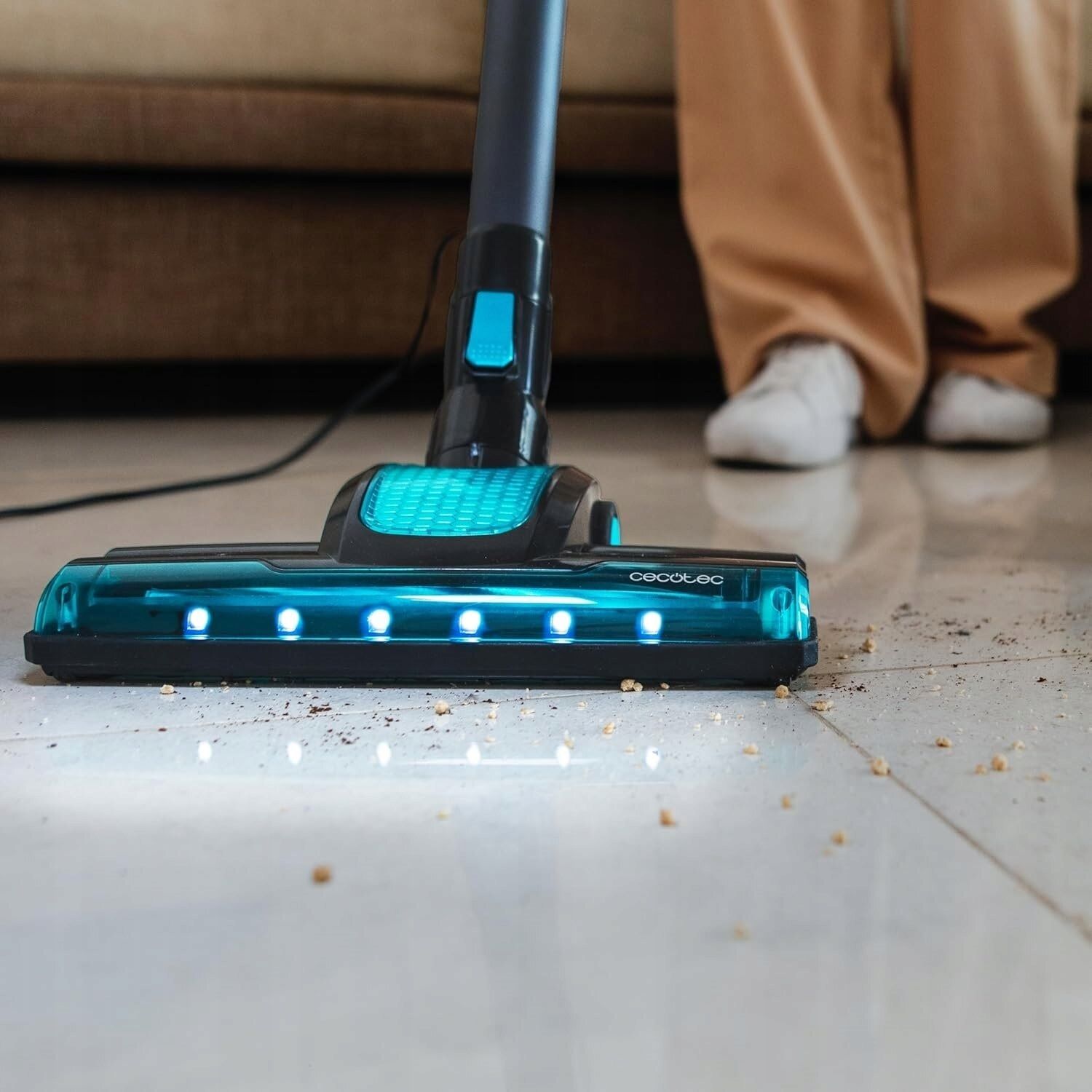 Odkurzacz Pionowy Cecotec Conga 700 Powerhead Czarny