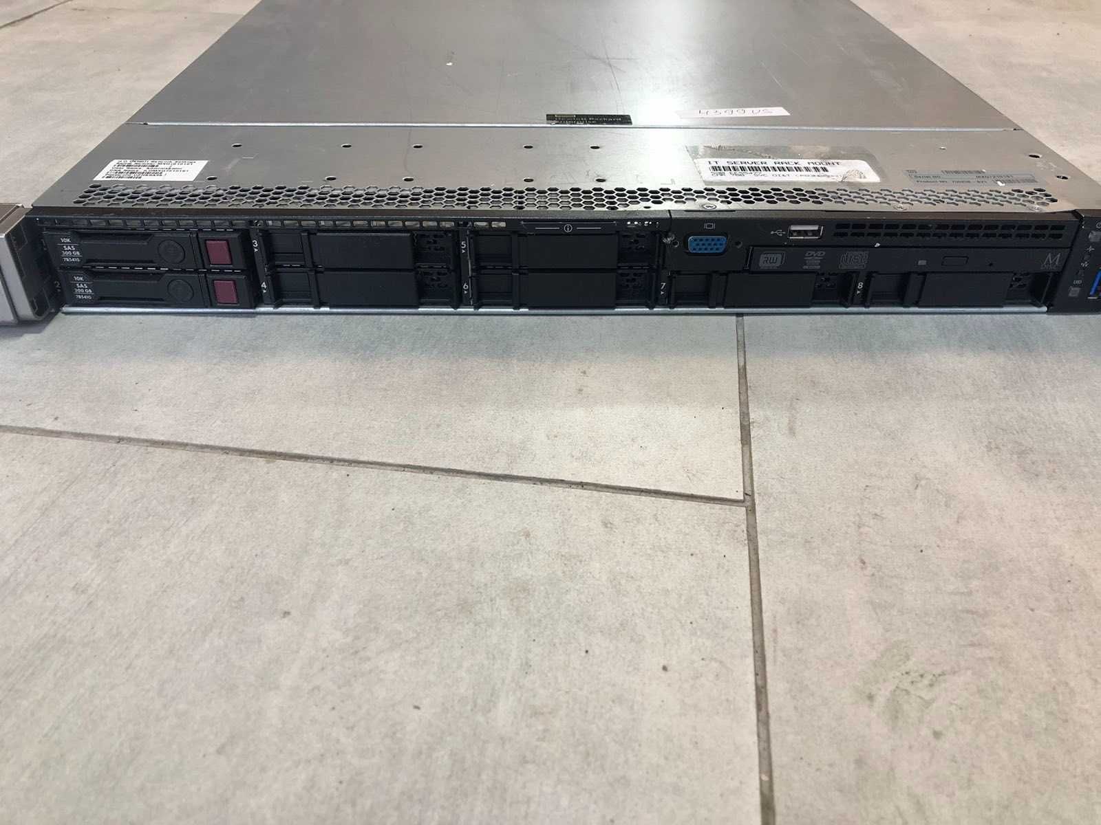 Сервер HP ProLiant DL360 Gen9 | 2xXeon E5-2670 v3 24 ядра | 512GB DDR4
