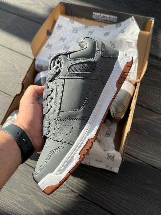 !SALE! Кросівки DC Shoes Stag Grey White 40 41 42 43 44 45 дс шус