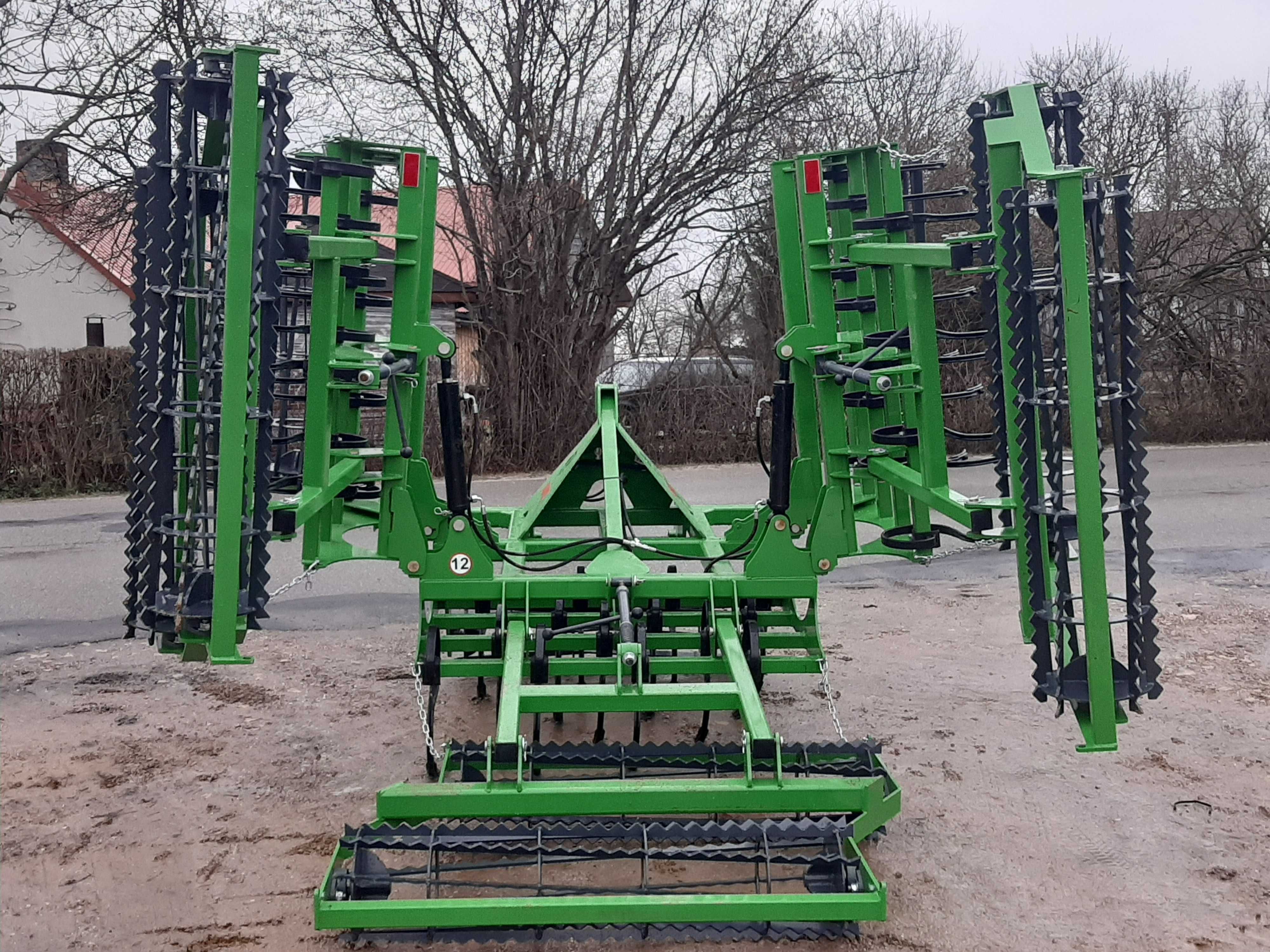 OD RĘKI Agregat uprawowo-przedsiewny 3,6-4,2-5m JANPOL hydrauliczny