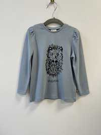 Pompdelux bluzka dziecięca niebieska r.98
