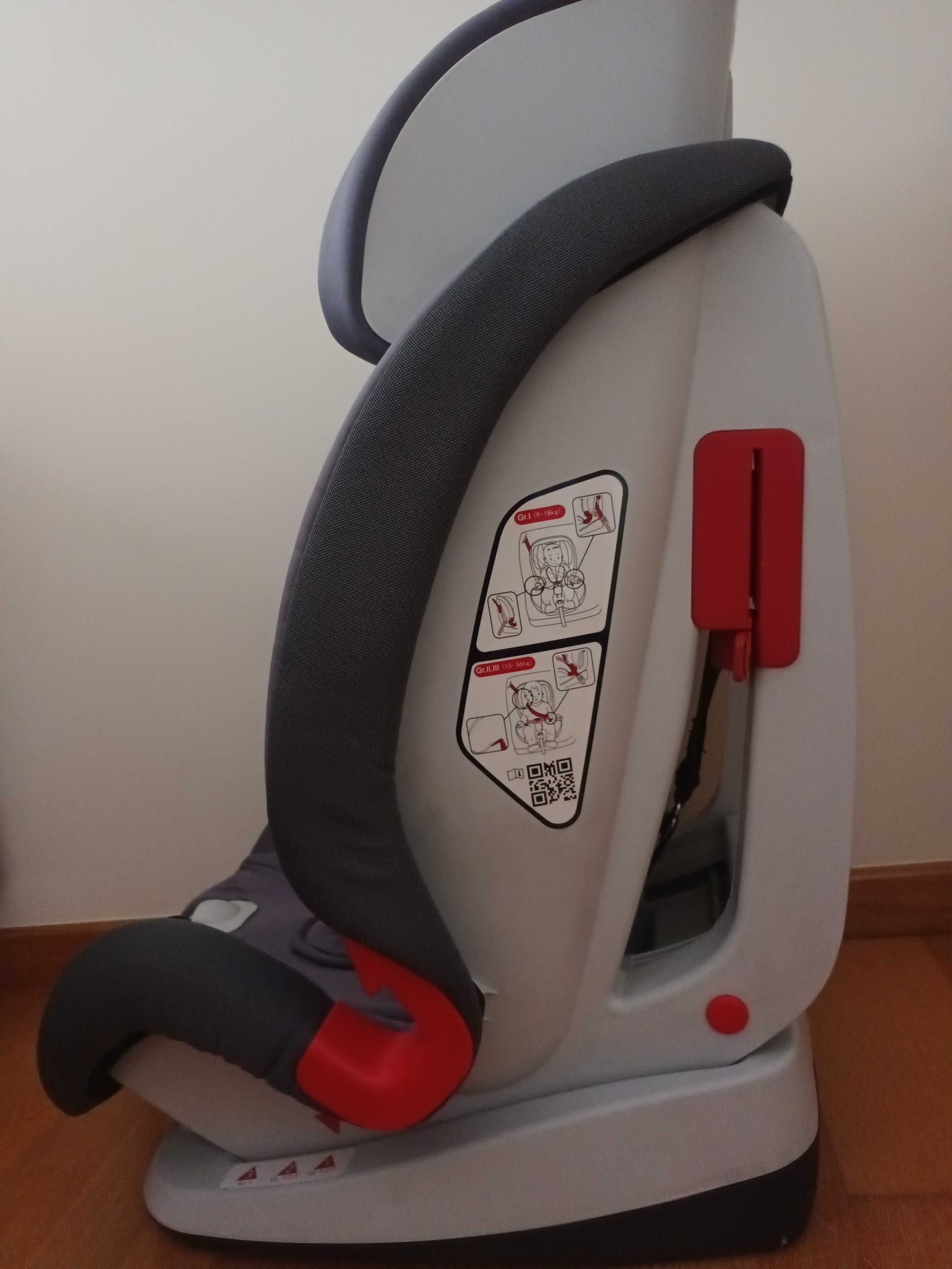 Cadeira cat 1, 2 e 3 para carro