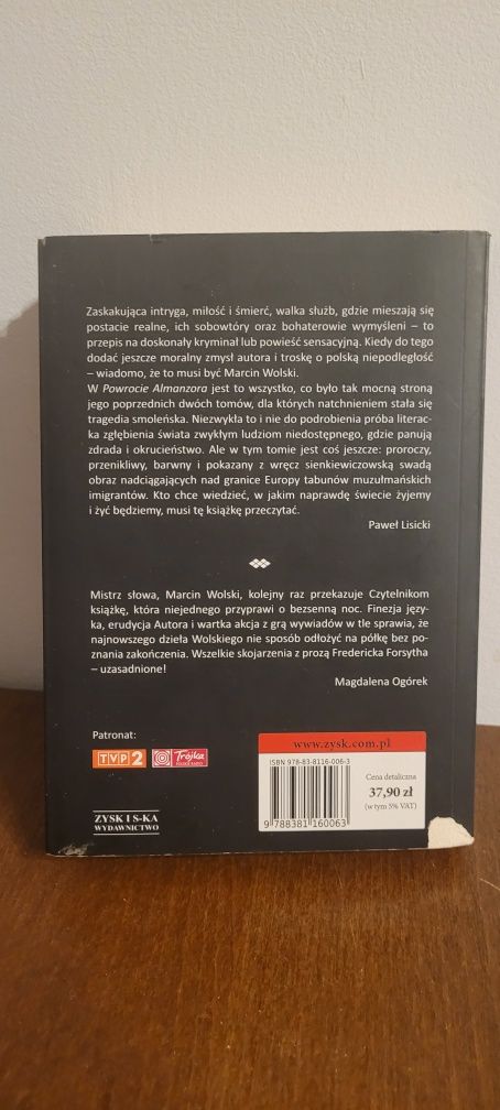 Powrót Almanzora - Marcin Wolski