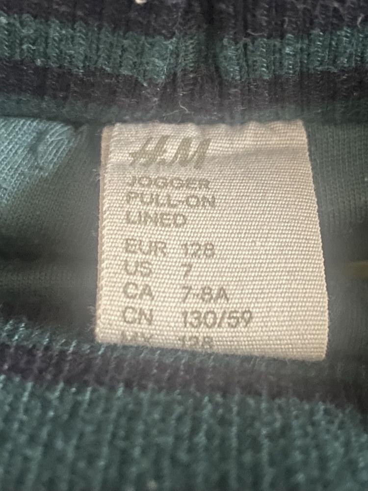 Zestaw dla chłopca spodnie koszula sweterek 122/128