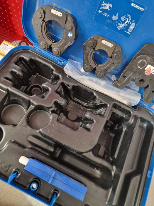 Zestaw Geberit M42-M54 Novopress Mapress Ridgid Hilti Rothenberger