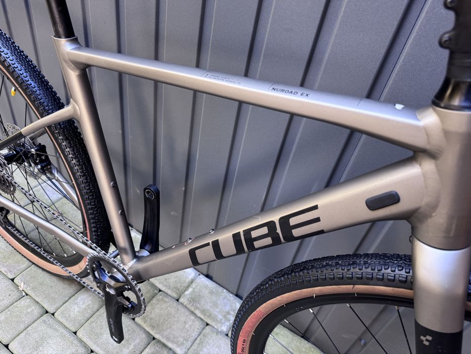 Cube Nuroad EX. : Shimano GRX 1на11, ST-RX600. WTB Riddler 700×45c