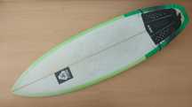 Surfboard size 5'8 + fins + leash + cover. Excellent condition!