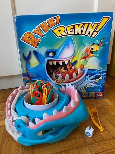 Gra zręcznościowa Rybki Rekin - Pudełko