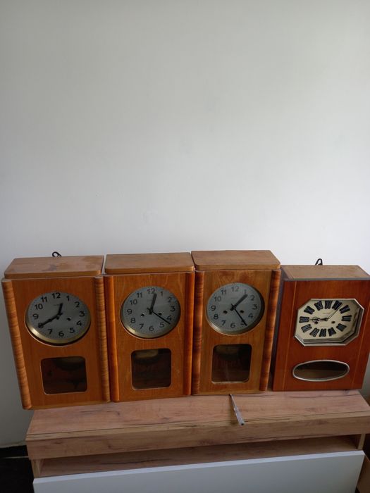 Stare zegary 3×metron 1×jantar