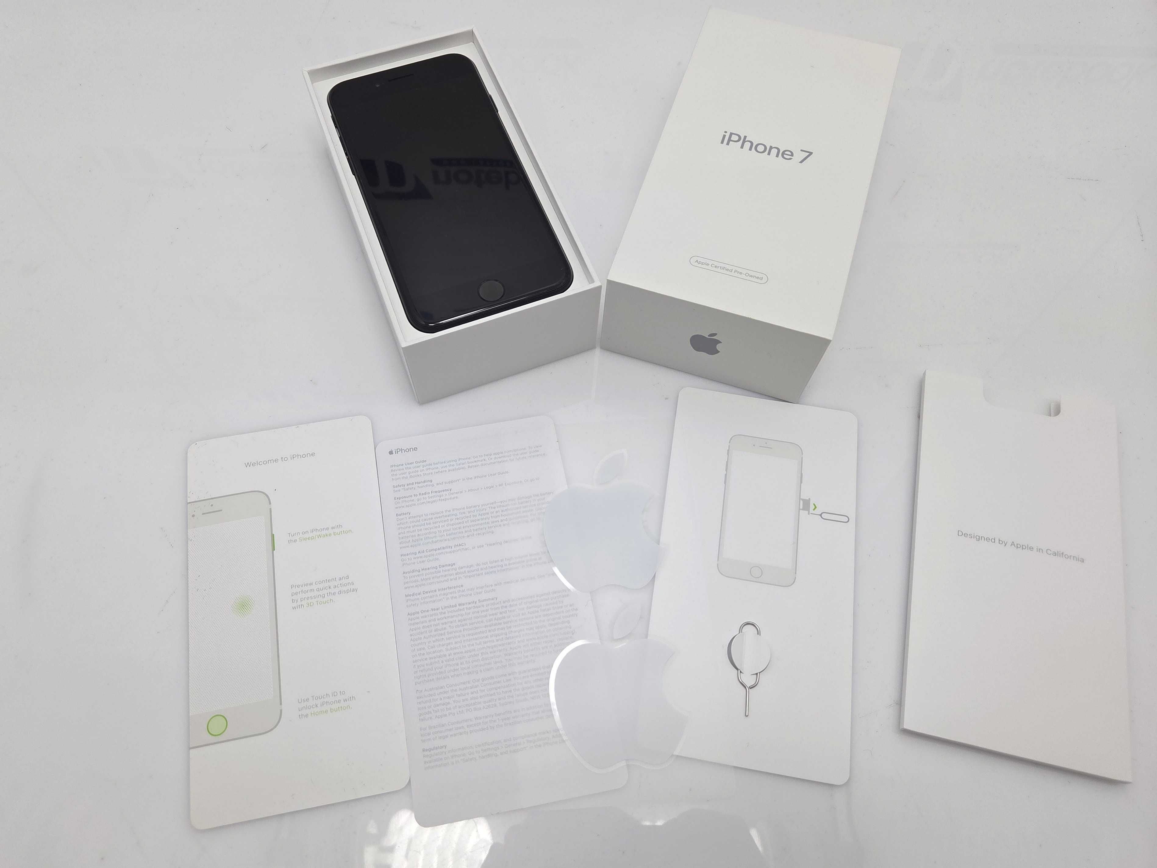 Smartfon Apple iPhone 7 A1778 2GB 32GB iOS Czarny Pudełko sklep FV 23%