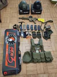 Vendo equipamentos de Airsoft arma Lancer tatical castilho eletrônico