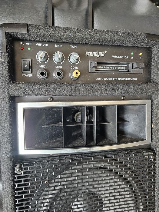 Przenośny głośnik Scandyna WMA-8610A