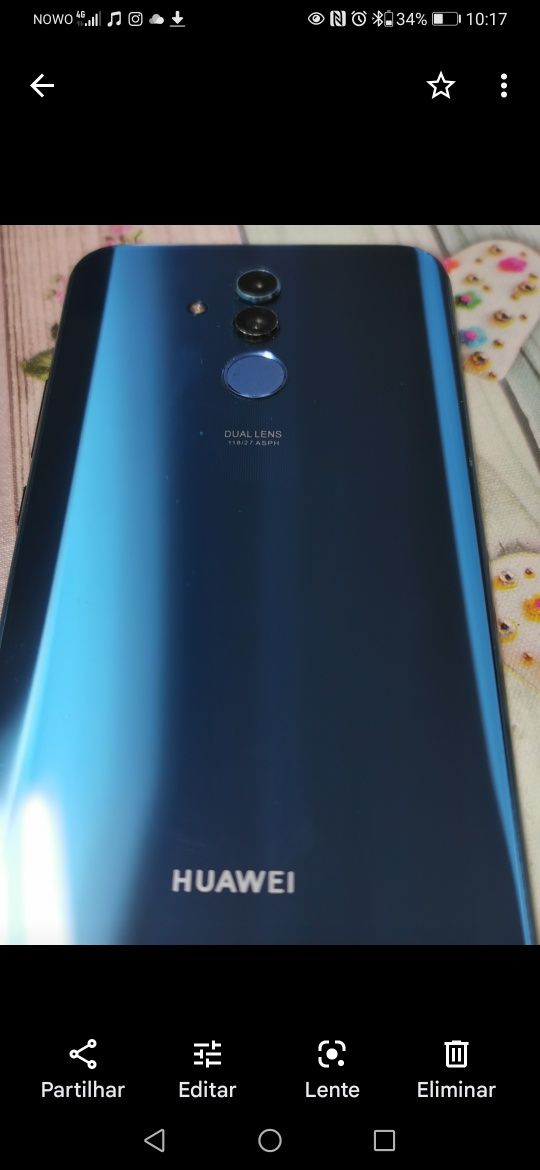 Huawei mate 20 lite azul