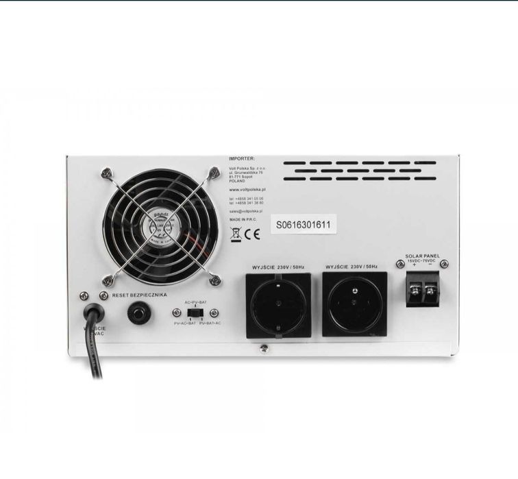 Інвертор сонячний Volt Polska SINUS PRO 1500S 12/230V(1500W)+ 40 Mppt