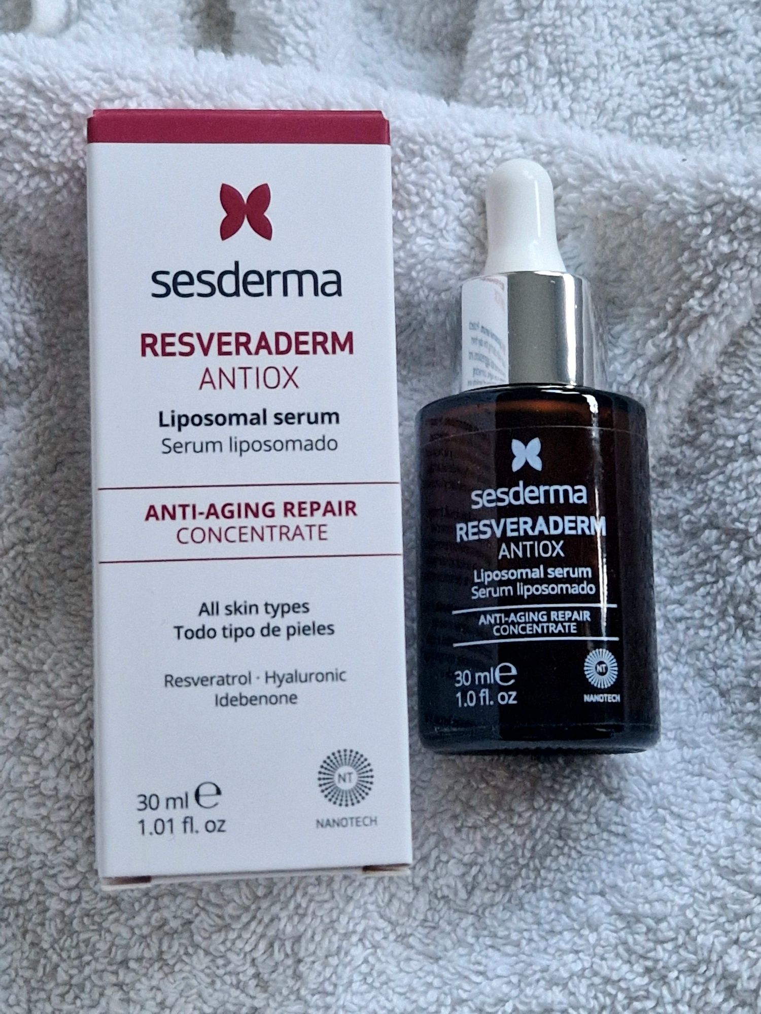 Sesderma Resveraderm ANTIOX serum 30ml, nowe