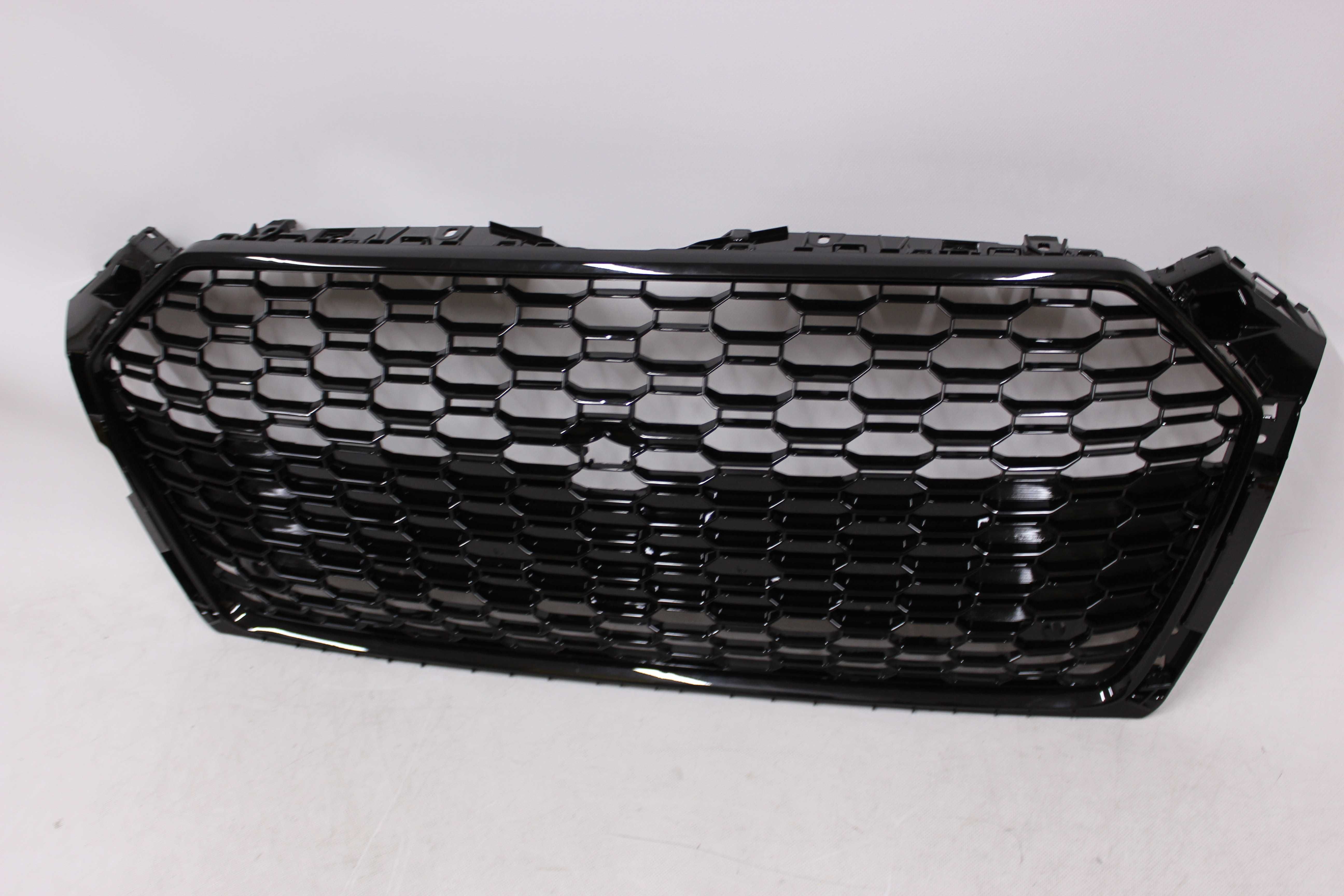 GRILL Atrapa chłodnicy AUDI A5 F5 16-19 RS-LOOK Plaster S-line BLACK