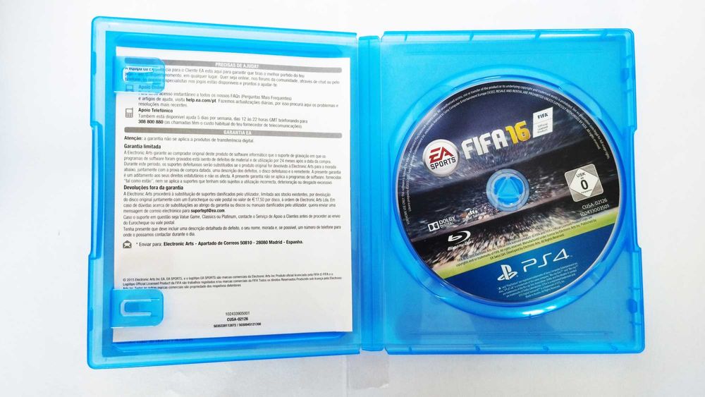 PS4 - Jogo Fifa 16