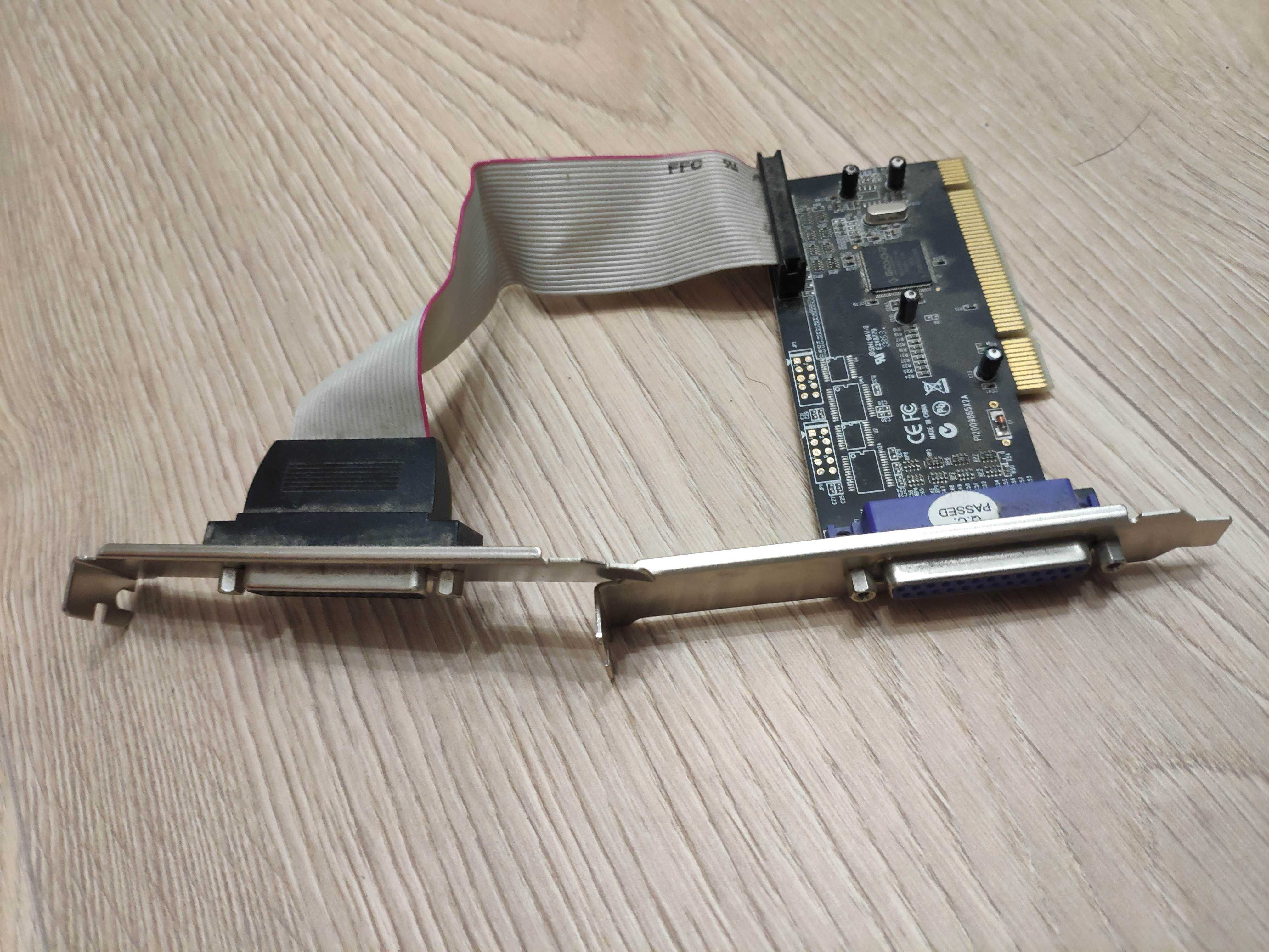 karta kontroler drukarki LPT 2x DB25 PCI  SUNRICH TECHNOLOGY