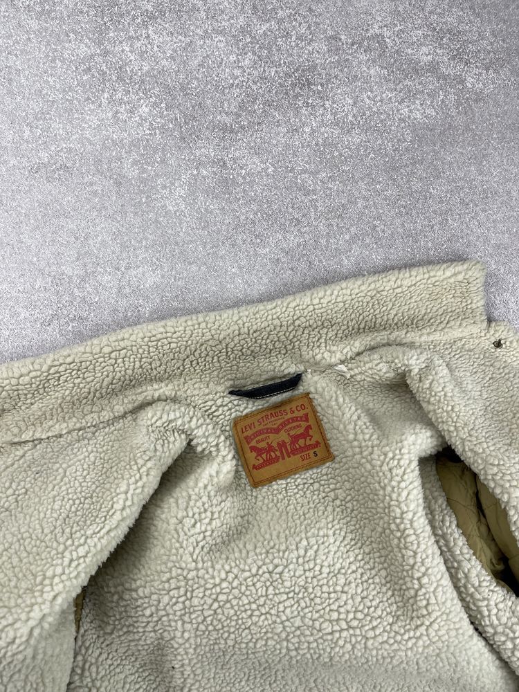 Levis sherpa trucker jacket men’s чоловіча шерпа куртка