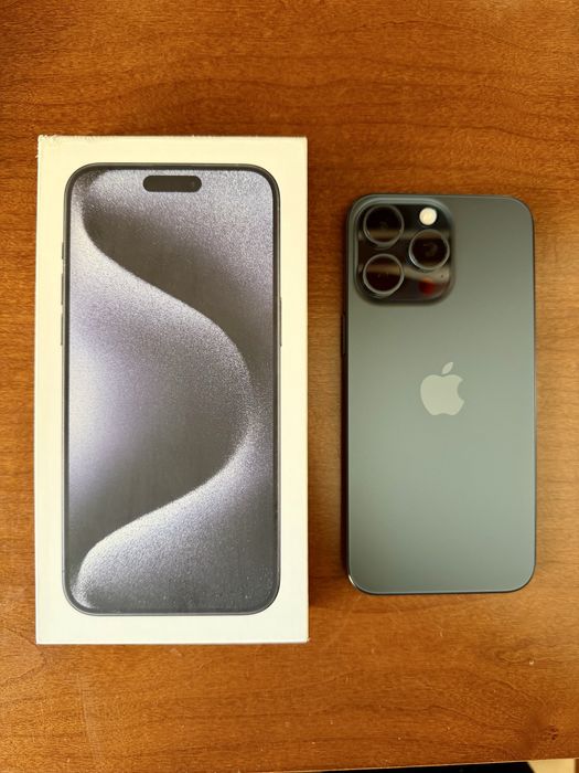 iPhone 15 Pro Max, Blue Titanium, 512GB