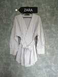 Zara sukienka mini, wiązana, koszulowa, kimono, paski r. M, 38, L, 40