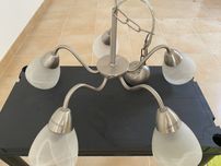 Candeeiro de sala de 5 lâmpadas