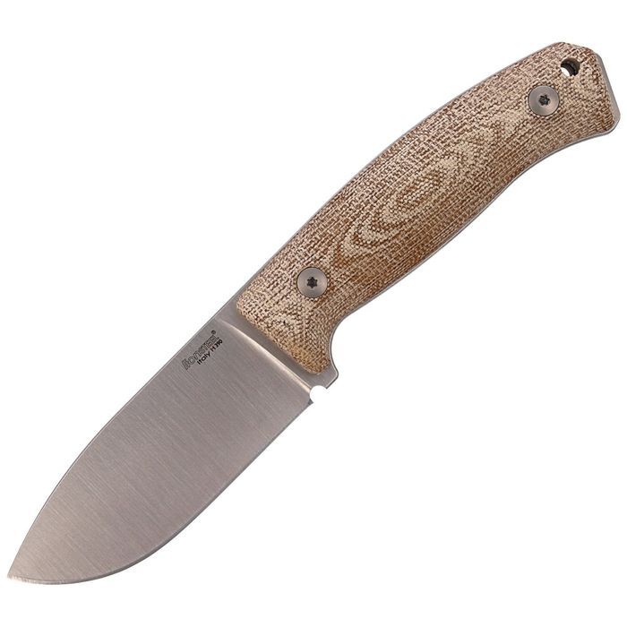 Nóż LionSteel Bushcraft Natural Canvas, Satin M390 by Moletta (M2M