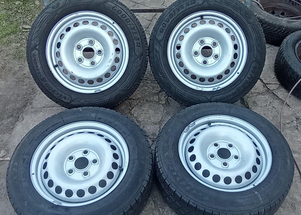 Koła Stalowe 5x120,R16,ET51 VW T6,T5 205/65/16C. 7H0.601.027D