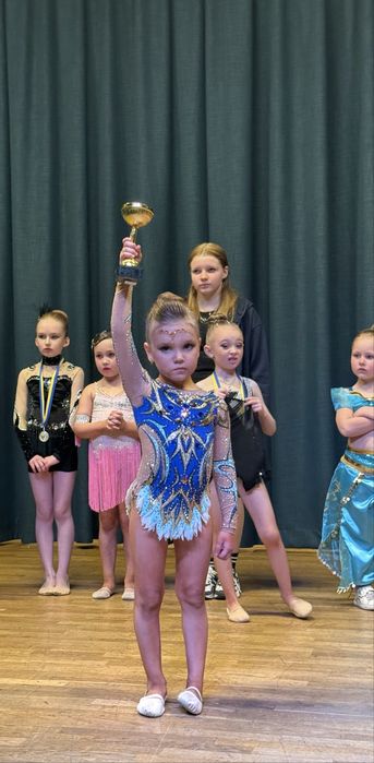 Купальник для художньої гімнастики на зріст 110-116-122