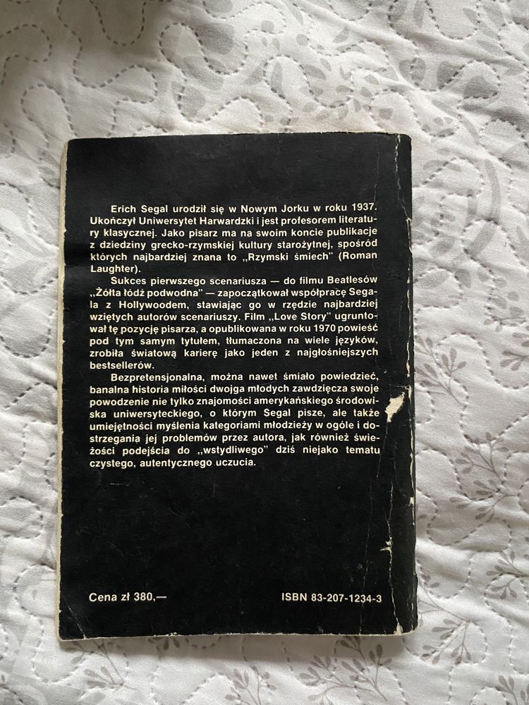 Loge Story iskry Erich Segal