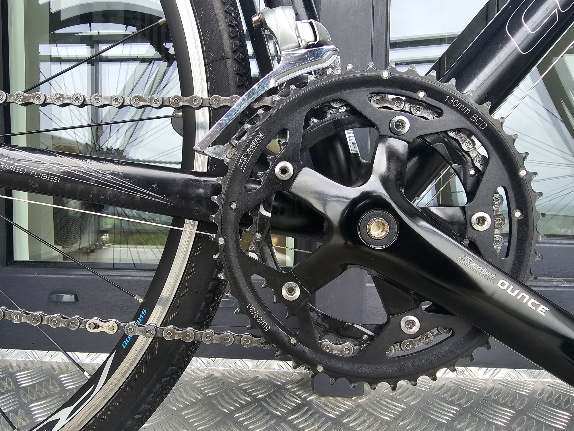 Rower Cannondale CaadX EN 14781 przełajowy gravel rozmiar 56 czarny