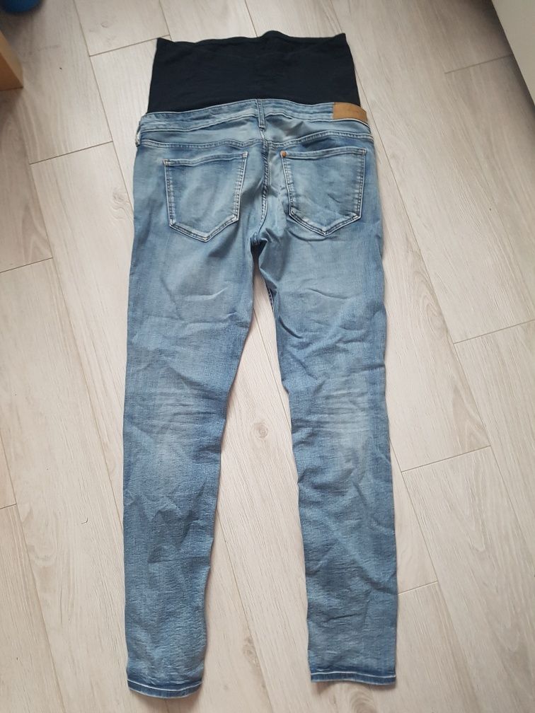 Spodnie ciążowe jeansy 40 H&M Mama skinny jeans