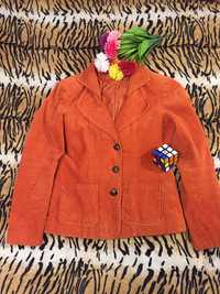 Пиджак женский, ярко оранжевый
