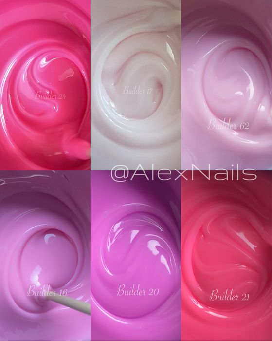 Гелі для нарощення нігтів. Розлив