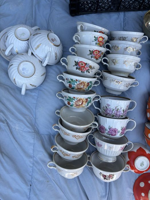 Піали піалки супниці бульонниці сервіз посуд ссср