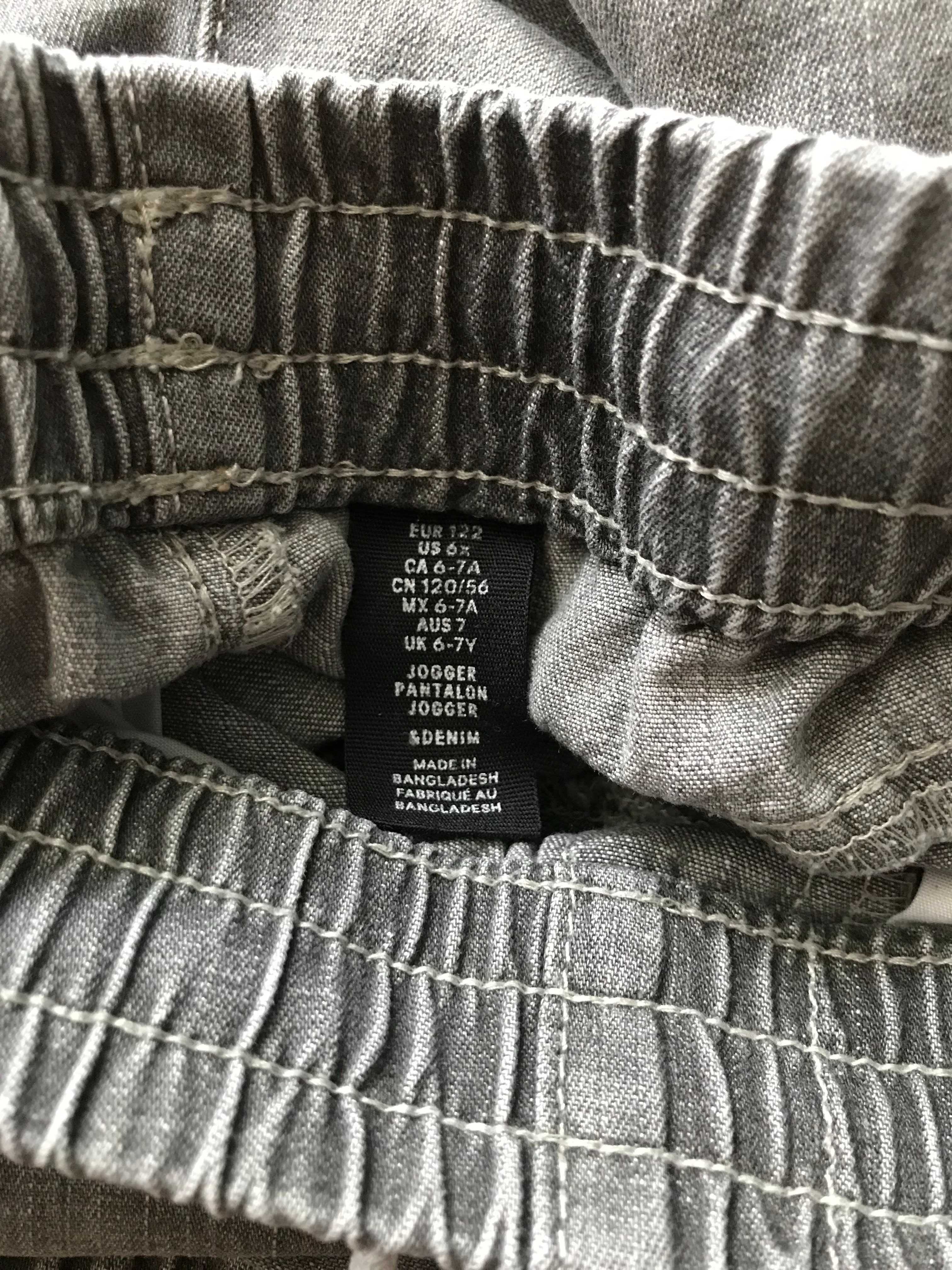 Spodnie Jogger H&M chłopiece  rozmiar 122