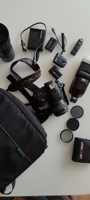 Máquina fotográfica Sony a58