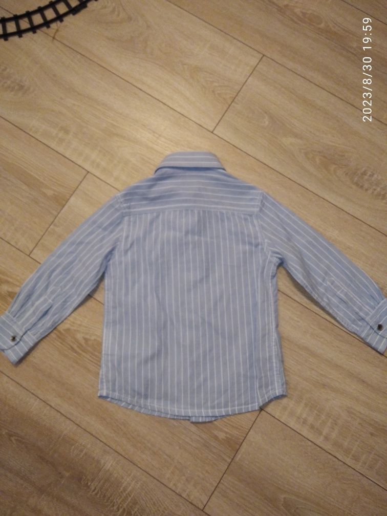 Koszula chłopięca długi rękaw 92-104