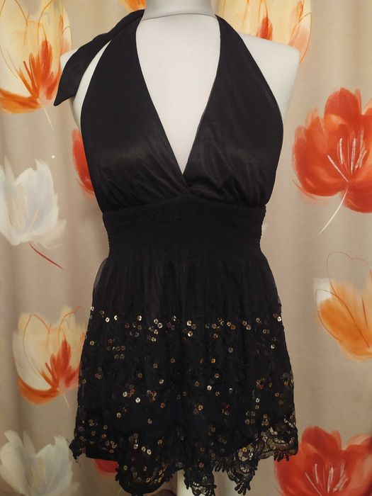 Sylwestrowa bluzeczka z cekinami  rozm. 36-38 -35 zł