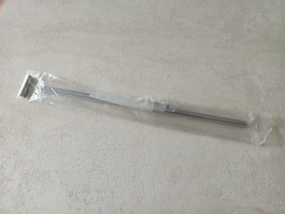 Uchwyt meblowy długi, reling, chrom, połysk