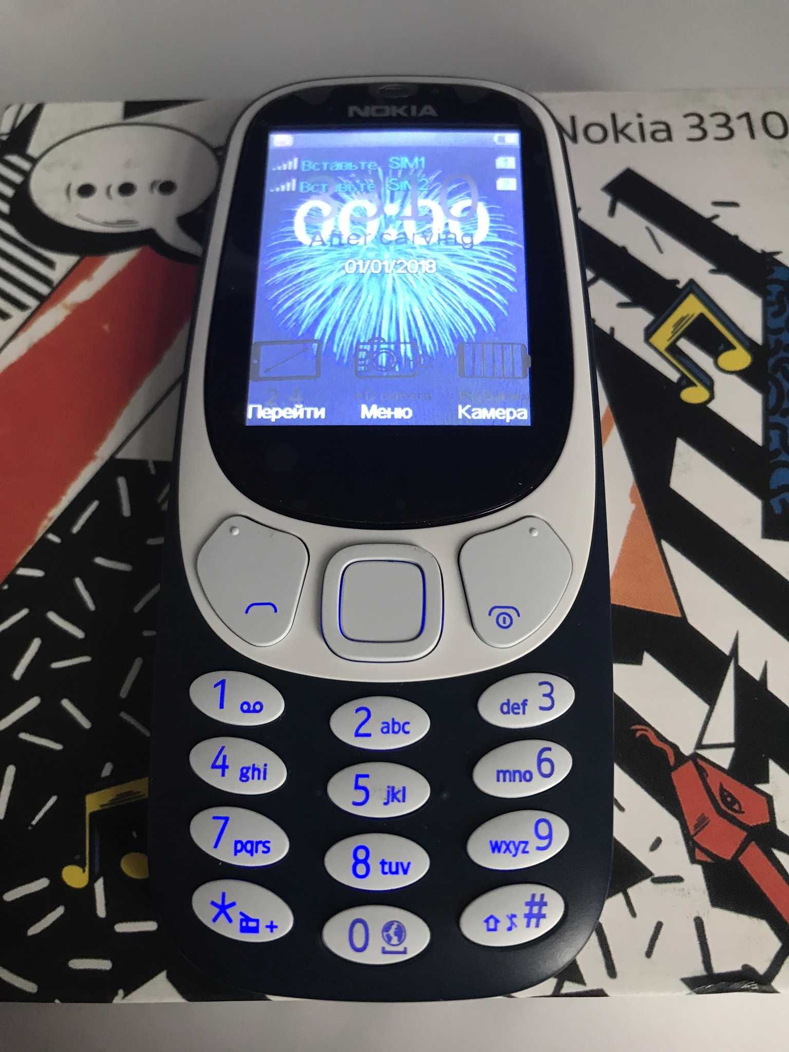 Телефон  Nokia 3310 Dual Sim з кольоровим дисплеем новенький